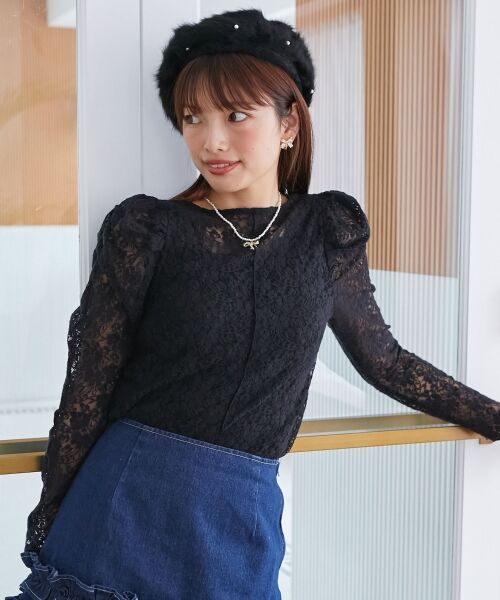 MAJESTIC LEGON / マジェスティックレゴン カットソー | クルーネックパワショルトップス | 詳細22