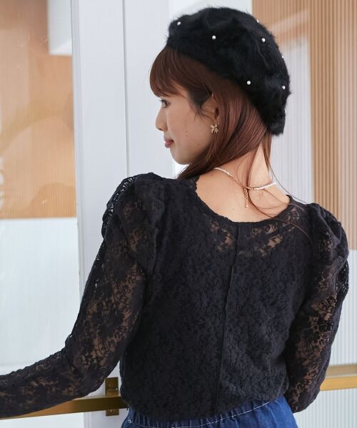 MAJESTIC LEGON / マジェスティックレゴン カットソー | クルーネックパワショルトップス | 詳細24