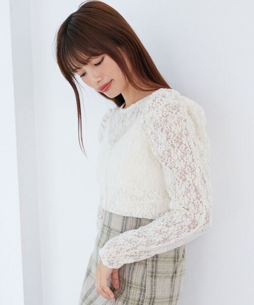 MAJESTIC LEGON / マジェスティックレゴン カットソー | クルーネックパワショルトップス | 詳細6