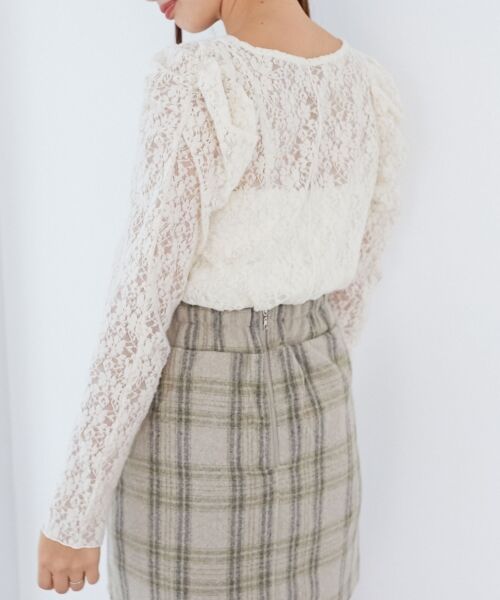 MAJESTIC LEGON / マジェスティックレゴン カットソー | クルーネックパワショルトップス | 詳細7