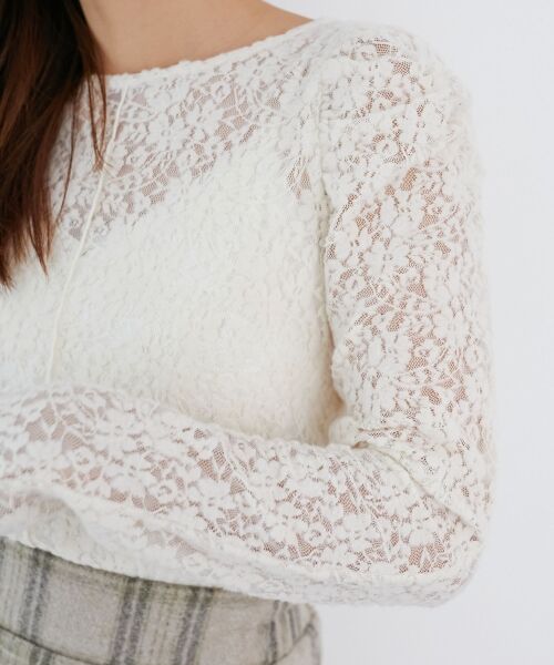 MAJESTIC LEGON / マジェスティックレゴン カットソー | クルーネックパワショルトップス | 詳細8