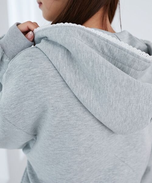 MAJESTIC LEGON / マジェスティックレゴン パーカー | フードレースジップパーカー | 詳細12