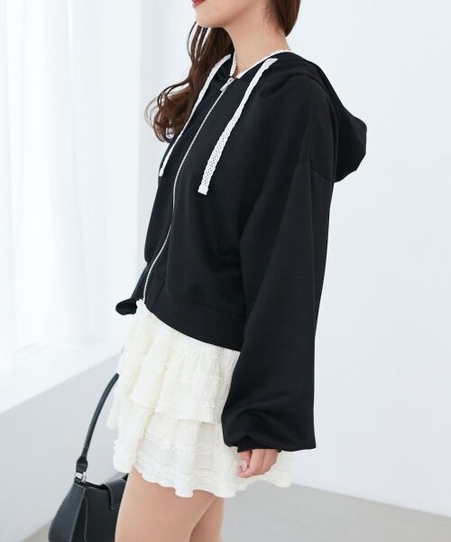 MAJESTIC LEGON / マジェスティックレゴン パーカー | フードレースジップパーカー | 詳細21