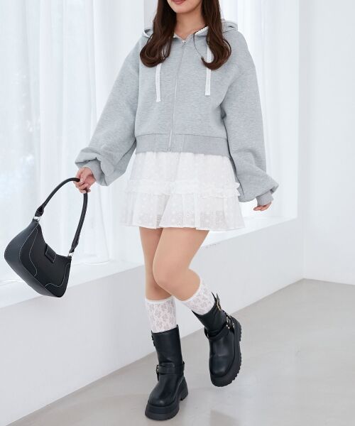 MAJESTIC LEGON / マジェスティックレゴン パーカー | フードレースジップパーカー | 詳細9