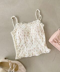 MAJESTIC LEGON / マジェスティックレゴン キャミソール・チューブトップ | カップ付きシャーリングキャミ