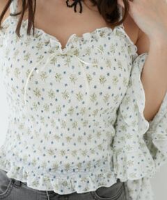 MAJESTIC LEGON / マジェスティックレゴン キャミソール・チューブトップ | カップ付きシャーリングキャミ