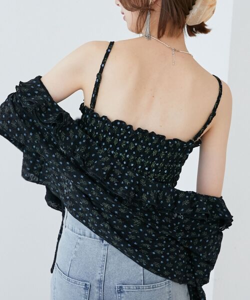 MAJESTIC LEGON / マジェスティックレゴン キャミソール・チューブトップ | カップ付きシャーリングキャミ | 詳細11