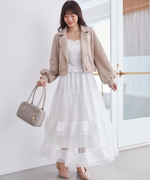 MAJESTIC LEGON / マジェスティックレゴン キャミソール・チューブトップ | カップ付きシャーリングキャミ | 詳細16