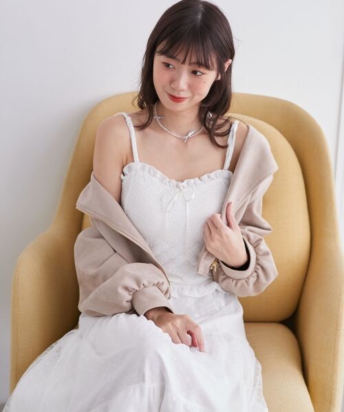 MAJESTIC LEGON / マジェスティックレゴン キャミソール・チューブトップ | カップ付きシャーリングキャミ | 詳細19