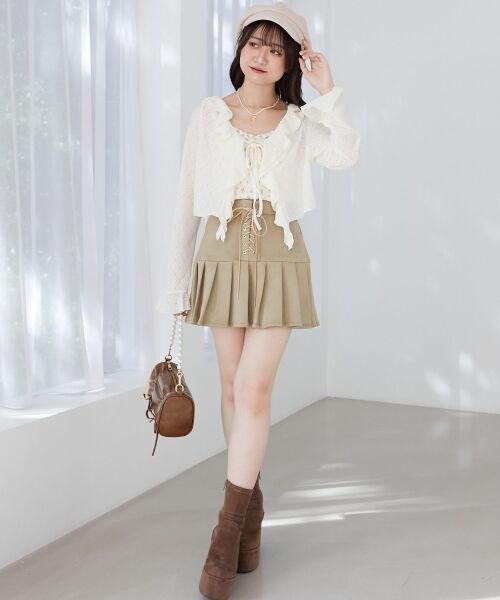 MAJESTIC LEGON / マジェスティックレゴン キャミソール・チューブトップ | カップ付きシャーリングキャミ | 詳細23