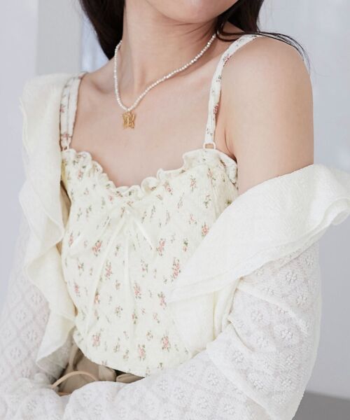 MAJESTIC LEGON / マジェスティックレゴン キャミソール・チューブトップ | カップ付きシャーリングキャミ | 詳細26