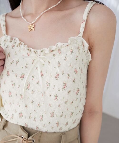 MAJESTIC LEGON / マジェスティックレゴン キャミソール・チューブトップ | カップ付きシャーリングキャミ | 詳細28