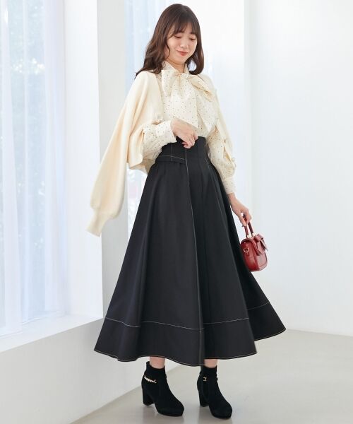 MAJESTIC LEGON / マジェスティックレゴン カーディガン・ボレロ | フラワーモチーフボタンカーディガン | 詳細19