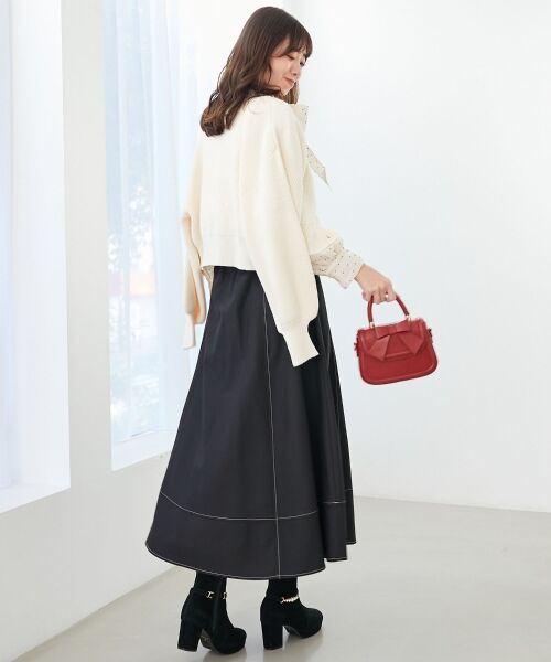 MAJESTIC LEGON / マジェスティックレゴン カーディガン・ボレロ | フラワーモチーフボタンカーディガン | 詳細20