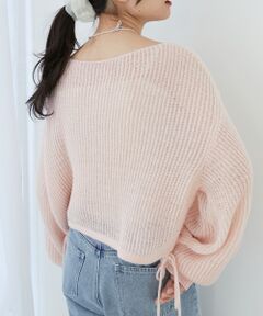 MAJESTIC LEGON / マジェスティックレゴン ニット・セーター | キラキラドロストメッシュニット