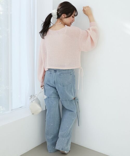 MAJESTIC LEGON / マジェスティックレゴン ニット・セーター | キラキラドロストメッシュニット | 詳細18