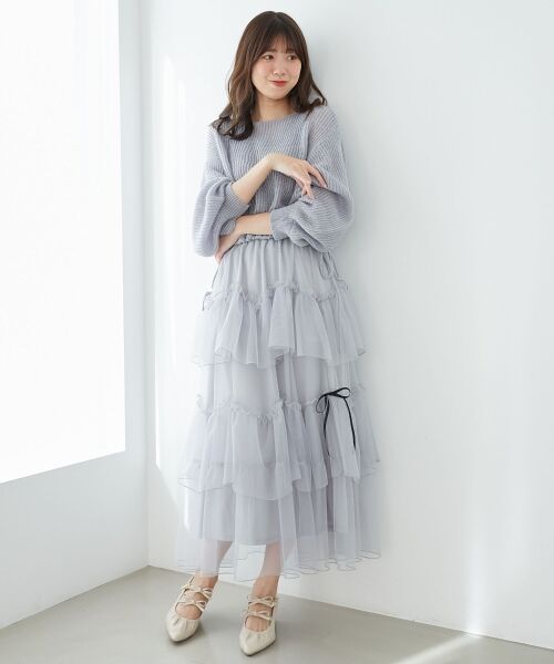 MAJESTIC LEGON / マジェスティックレゴン ニット・セーター | キラキラドロストメッシュニット | 詳細23