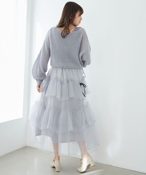 MAJESTIC LEGON / マジェスティックレゴン ニット・セーター | キラキラドロストメッシュニット | 詳細25