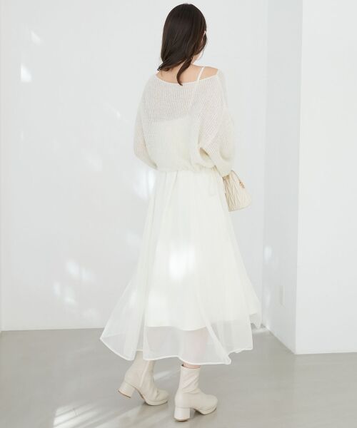 MAJESTIC LEGON / マジェスティックレゴン ニット・セーター | キラキラドロストメッシュニット | 詳細3