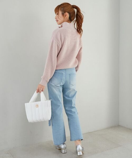 MAJESTIC LEGON / マジェスティックレゴン ニット・セーター | キラキラハーフジップニット | 詳細16