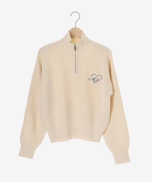 MAJESTIC LEGON / マジェスティックレゴン ニット・セーター | キラキラハーフジップニット | 詳細29