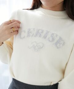 MAJESTIC LEGON / マジェスティックレゴン ニット・セーター | フワフワジャカードロゴニット