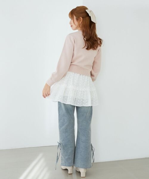 MAJESTIC LEGON / マジェスティックレゴン ニット・セーター | フワフワジャカードロゴニット | 詳細14