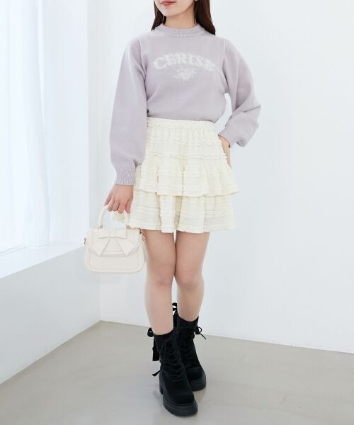 MAJESTIC LEGON / マジェスティックレゴン ニット・セーター | フワフワジャカードロゴニット | 詳細17