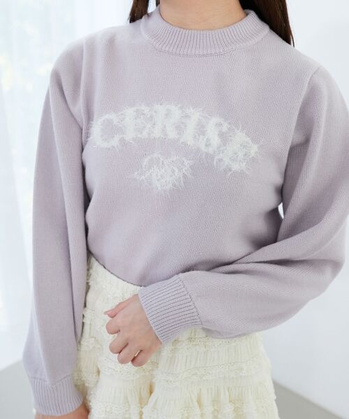 MAJESTIC LEGON / マジェスティックレゴン ニット・セーター | フワフワジャカードロゴニット | 詳細23