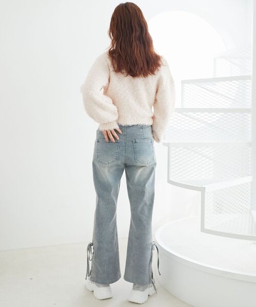 MAJESTIC LEGON / マジェスティックレゴン ニット・セーター | チョーカー付きプードルニット | 詳細15