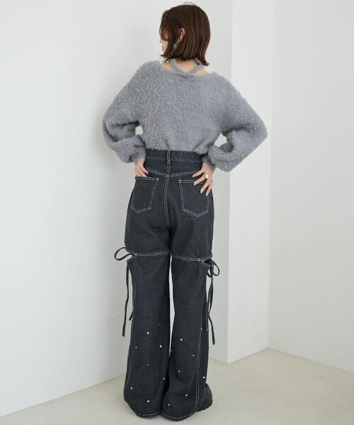 MAJESTIC LEGON / マジェスティックレゴン ニット・セーター | チョーカー付きプードルニット | 詳細22