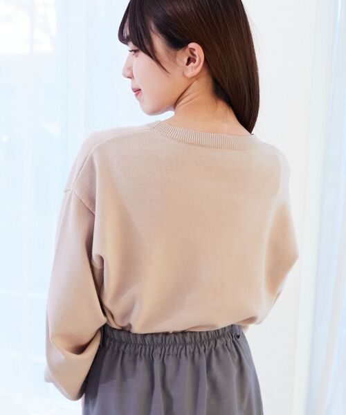 MAJESTIC LEGON / マジェスティックレゴン ニット・セーター | ダブルふわねこリボンニット | 詳細17