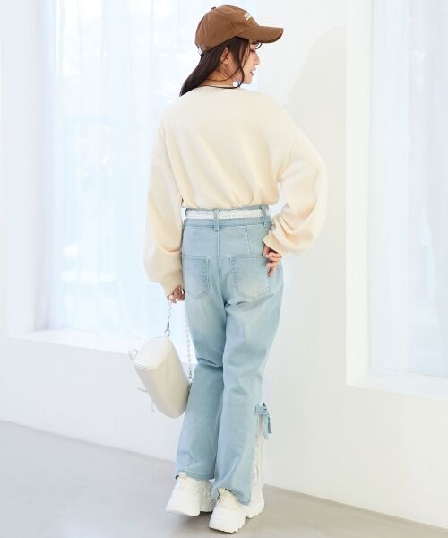 MAJESTIC LEGON / マジェスティックレゴン ニット・セーター | ダブルふわねこリボンニット | 詳細6