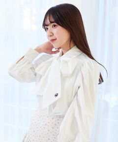 MAJESTIC LEGON / マジェスティックレゴン シャツ・ブラウス | バリエボウタイブラウス