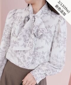 MAJESTIC LEGON / マジェスティックレゴン シャツ・ブラウス | バリエボウタイブラウス