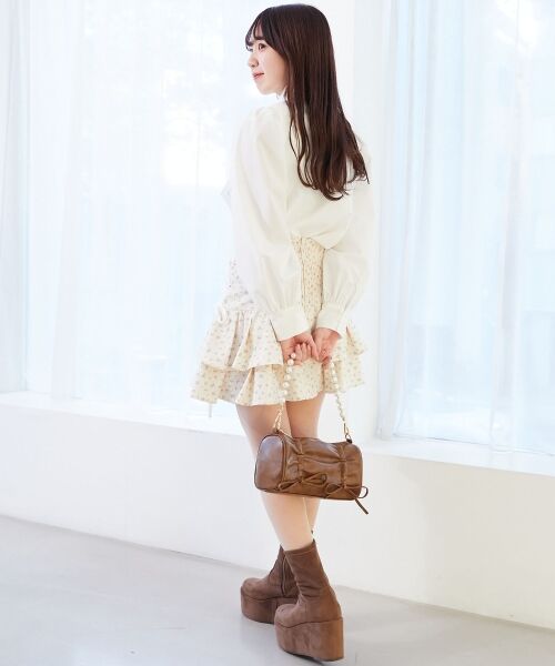 MAJESTIC LEGON / マジェスティックレゴン シャツ・ブラウス | バリエボウタイブラウス | 詳細10