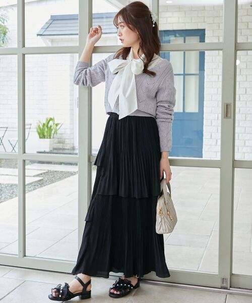 MAJESTIC LEGON / マジェスティックレゴン シャツ・ブラウス | バリエボウタイブラウス | 詳細16