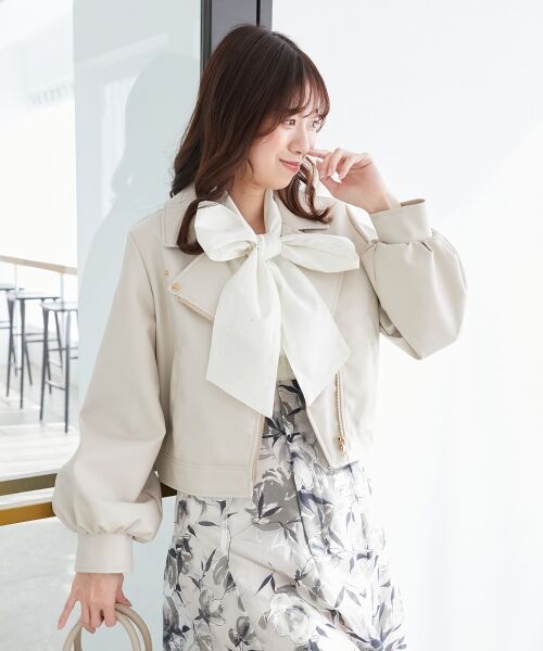 MAJESTIC LEGON / マジェスティックレゴン シャツ・ブラウス | バリエボウタイブラウス | 詳細21