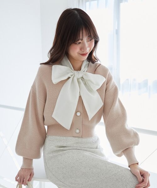 MAJESTIC LEGON / マジェスティックレゴン シャツ・ブラウス | バリエボウタイブラウス | 詳細23