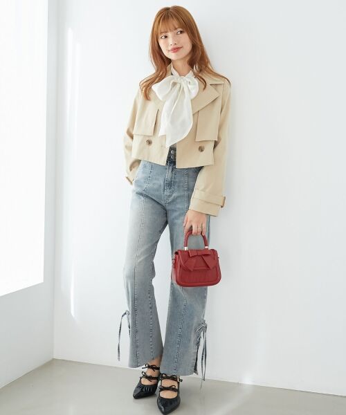 MAJESTIC LEGON / マジェスティックレゴン シャツ・ブラウス | バリエボウタイブラウス | 詳細27