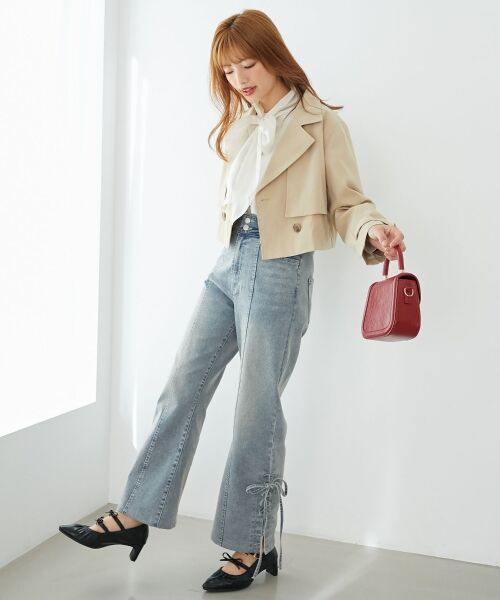 MAJESTIC LEGON / マジェスティックレゴン シャツ・ブラウス | バリエボウタイブラウス | 詳細28