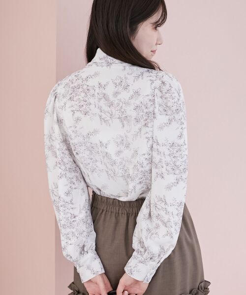 MAJESTIC LEGON / マジェスティックレゴン シャツ・ブラウス | バリエボウタイブラウス | 詳細6