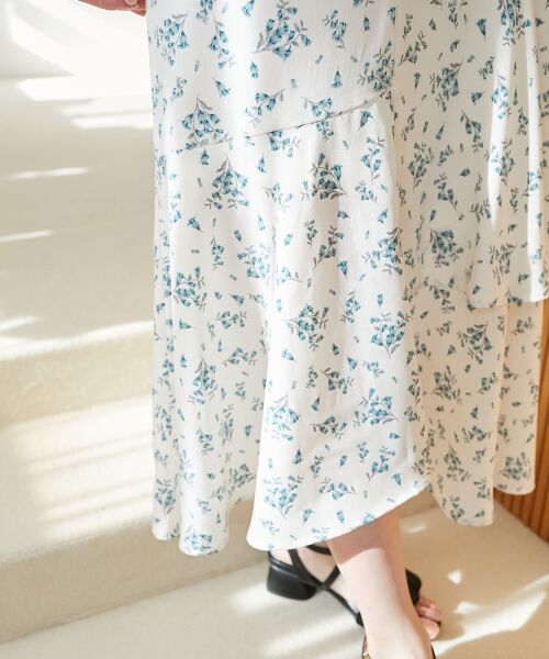 MAJESTIC LEGON / マジェスティックレゴン ロング・マキシ丈スカート | ランダムティアードスカート | 詳細14