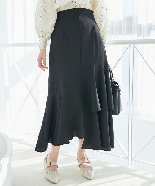 MAJESTIC LEGON / マジェスティックレゴン ロング・マキシ丈スカート | ランダムティアードスカート | 詳細18