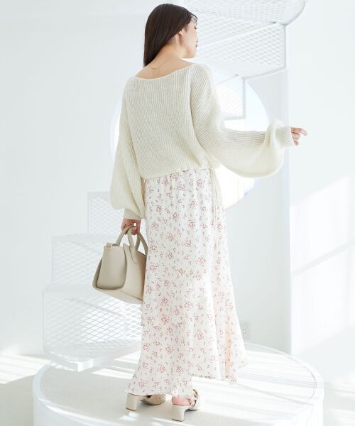 MAJESTIC LEGON / マジェスティックレゴン ロング・マキシ丈スカート | ランダムティアードスカート | 詳細4