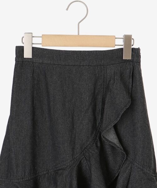 MAJESTIC LEGON / マジェスティックレゴン ロング・マキシ丈スカート | フリルデザインスリットスカート | 詳細18