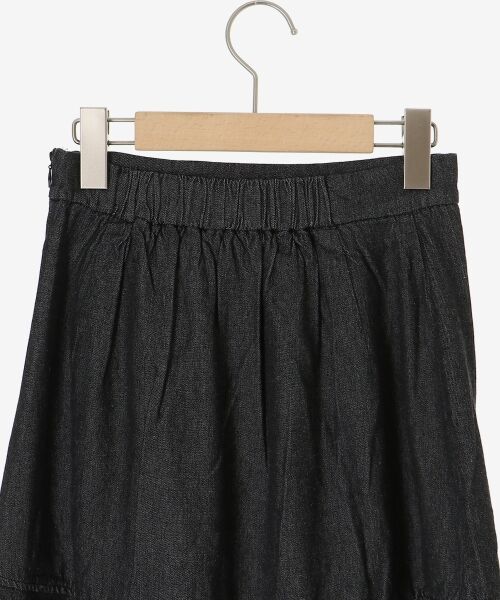 MAJESTIC LEGON / マジェスティックレゴン ロング・マキシ丈スカート | フリルデザインスリットスカート | 詳細19