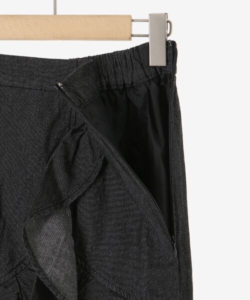 MAJESTIC LEGON / マジェスティックレゴン ロング・マキシ丈スカート | フリルデザインスリットスカート | 詳細21