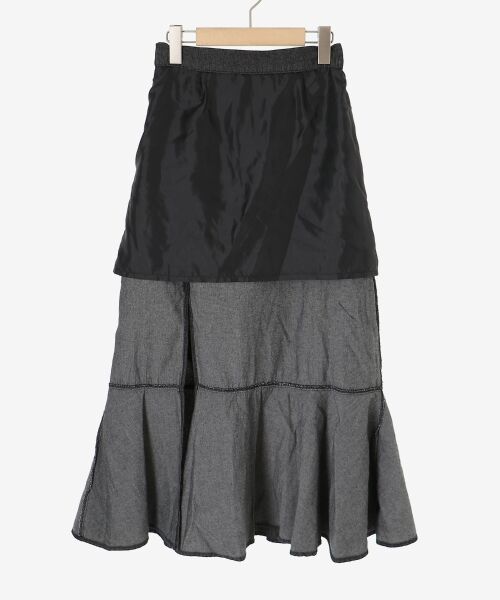 MAJESTIC LEGON / マジェスティックレゴン ロング・マキシ丈スカート | フリルデザインスリットスカート | 詳細22