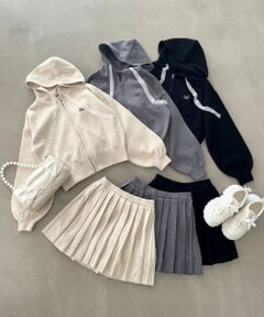 MAJESTIC LEGON / マジェスティックレゴン ミニ・ひざ丈スカート | ニットプリーツミニスカパン